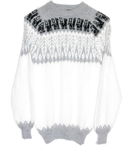 Image of Gamboa Alpaca Sweaters Women Fair Isle Sweaters Women's Fall and Winter Knit Top Ladies Pullover