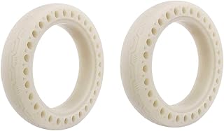 SPTOZYG Piezas de Scooters Neumático Inflable antiexplosión de luz Nocturna Azul de 8,5 Pulgadas, neumático Luminoso de Panal Resistente al Desgaste for Accesorios de Patinete Xiaomi Larga Vida útil