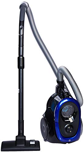 Samsung Bagless Canister Vacuum Cleaner with Anti-Tangle Turbine, Vitality Blue, Telescopic Pipe, VC18M2120SB/SG, 1 Year Warranty (UAE version)