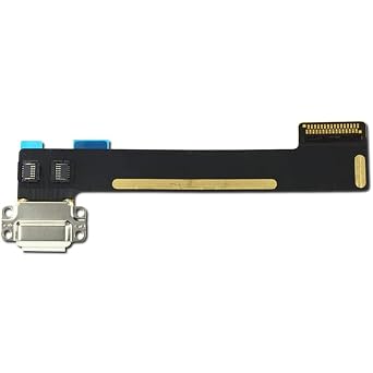 Dock Connector Replacement Compatible with iPad mini 4 A1538 A1550 2015 | iPad mini 5 A2133 A2124 A2126 A2125 2019 7.9"White Charging Port Assembly Flex Cable