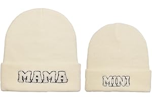 Mama and Mini Matching Knitted Beanie