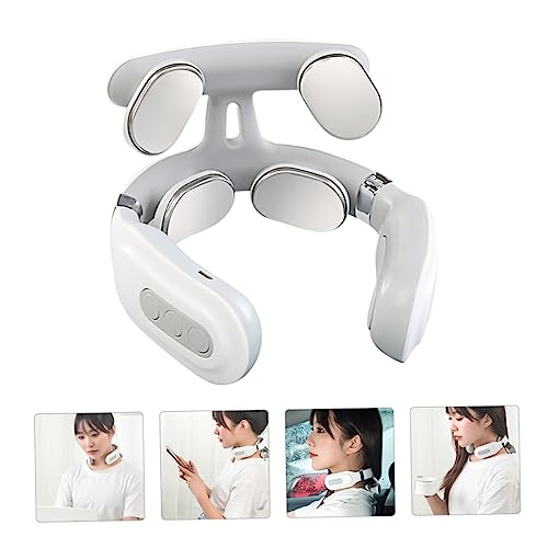 Masseur cervical électrique chauffant rechargeable USB pour massage cou - 7
