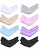 Boao 8 Pairs Unisex Arm Sleeves UV Sun Protection Cooling Sleeves for Driving Jogging Golfing Riding Outdoor Activities (Multicolor, Style 1)