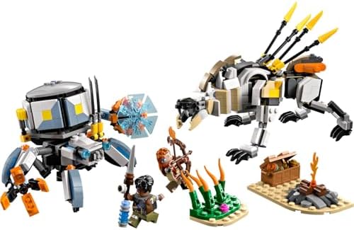 LEGO Horizon Adventures Aloy ve Varl, Metalkabuk ve Hızardiş’e Karşı 77037-9 Yaş ve Üzeri Çocuklar için Yaratıcı Oyuncak Yapım Seti, Doğum Günü Hediyesi (768 Parça) - Görsel 3