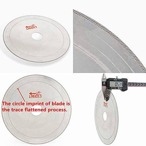 Ilovetool 5Pcs 8" Inch Super-Thin Arbor Hole 25 Mm Diamond Saw Blades Lapidary Cutting Disc Saws Jewelry Tools #TOP6