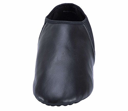 Arcliber Modern Leather Slip On Jazz Shoe Black-8M #TOP1