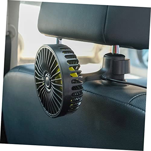 Ventilador de coche USB Homoyoyo para asiento trasero y circulacion de aire 8