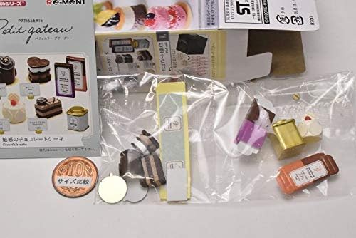 Amazon ぷちサンプルシリーズ Patisserie Petit Gateau パティスリー プチ ガトー 3 魅惑のチョコレートケーキ 単品 リーメント コレクショントイ ロボット 子ども向けフィギュア おもちゃ