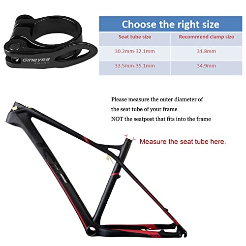 Chiusura Sella o Morsetto reggisella Bicicletta