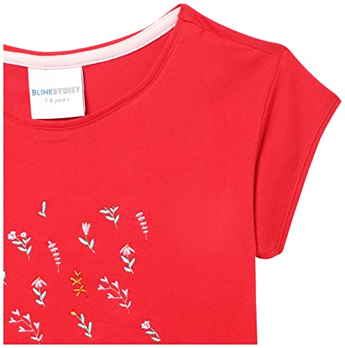 Image of Blink Street Solid Regular Fit Girls T-Shirts
