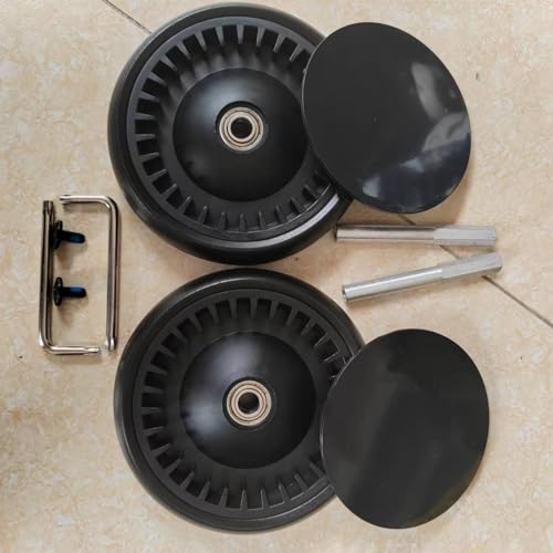 Generic Carrinho de bebê com rodas, fácil de instalar, rodízio prático para substituição de carrinho