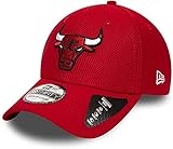 Farbe: Red New Era NBA Chicago Bulls Diamond Era Essential 39THIRTY Stretch Fit Cap, Größe :S/M