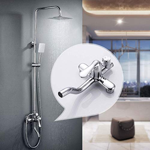 Ensemble de douche hydrothérapie avec pommeau multifonction et jet de massage réglable