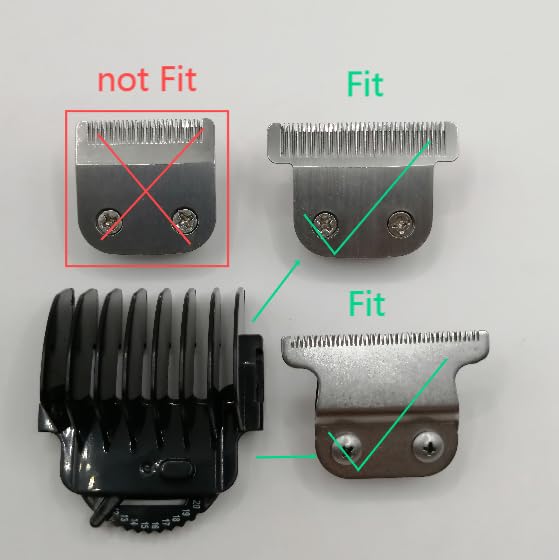 prewave 12-21mm 10 Position Adjustable Long Comb Replacement for T-Blade Extreme Precision Forever, High Performance Lithium-ion Trimmer Men with Near Zero Gap Blade The DLC