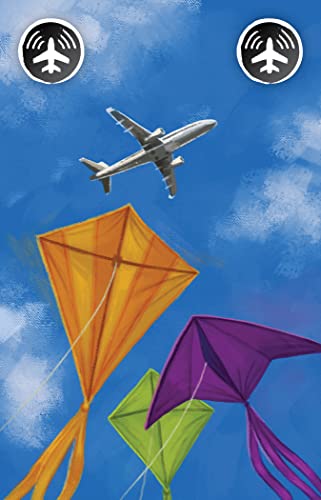 Asmodee - Kites - Jeu de Société Coopératif pour Enfants Dès 10 Ans - Jeu de Cartes et Rapidité - Réalisez Le Plus Beau Spectacle de Cerfs-Volants - 2 À 6 Joueurs - 10 Min - en Français - Matagot