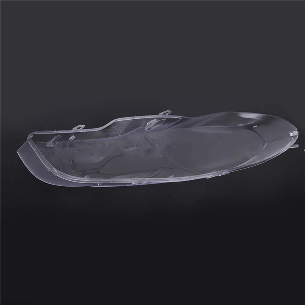 Cache d'éclairage de voiture de remplacement pour BMW X5 E70 2008 2009 2010 2011 2012 2013 - Cache d'objectif de phare transparent - Coque de lampe de remplacement pour phare automobile - Remplace