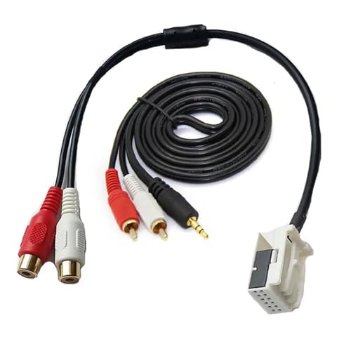 Câble stéréo 2RCA BMW E60 E90 pour connecter votre smartphone en voiture