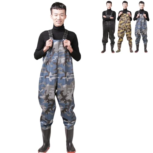 ウェーダー メンズ 完全防水 チェストハイウェーダー 胴長 胴付き長靴 釣り 作業服 フィッシング 渓流 農作業 漁業 水中作業 胴付長靴 大きいサイズ ズボン ブーツ付き 釣具 釣り用スーツ アウトドア つなぎ服 田植え 水産業