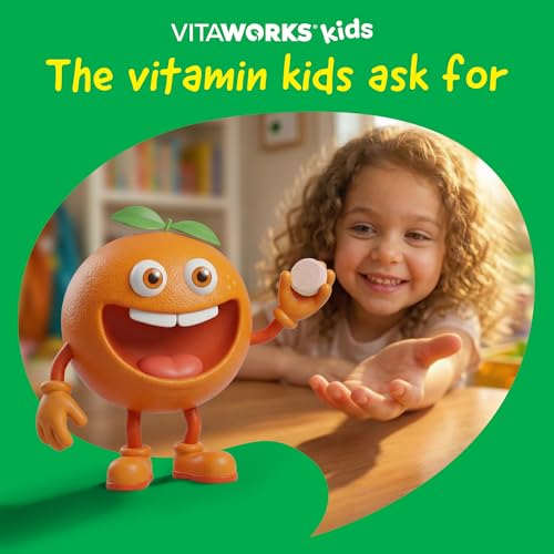 VitaWorks Chewable Iron Supplement for Kids