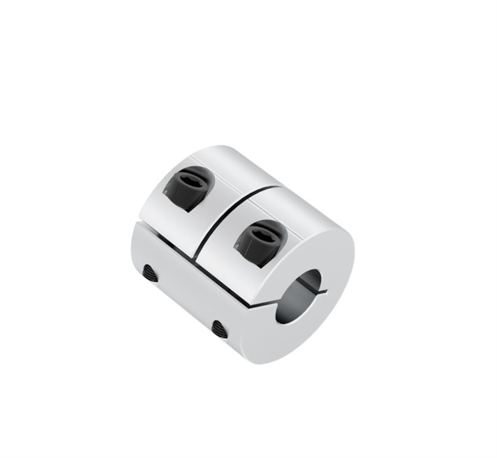 Rigid coupling,Stainless steel rigid coupling 1pcs D20L20 Rigid Coupling Shaft Rod Lead Screw Coupler CNC Stepper Motor Router Machine 3D Printer Accessories(10mm to 10mm)