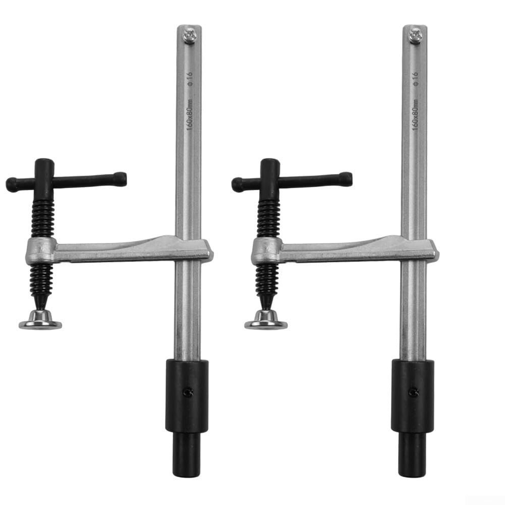 Lot de 2 colliers de serrage pour banc de travail du bois et atelier 16 mm