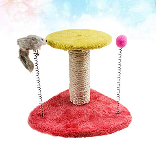 Tehaux Torre de Árvore de Gato, Moldura de Escalada de Gatos para Mobiliário de Escalada para Gatos,