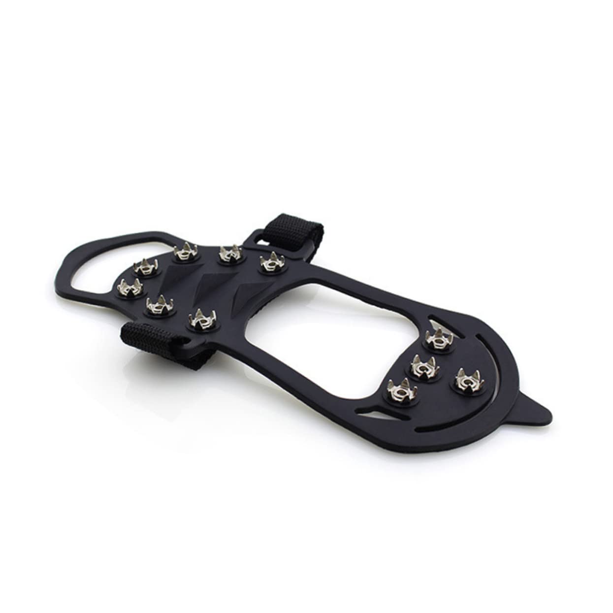 WHAMVOX Lightweight Tough Anti-Slip Shoe Spikes Ice Grips Cleats for Hiking Climbing and