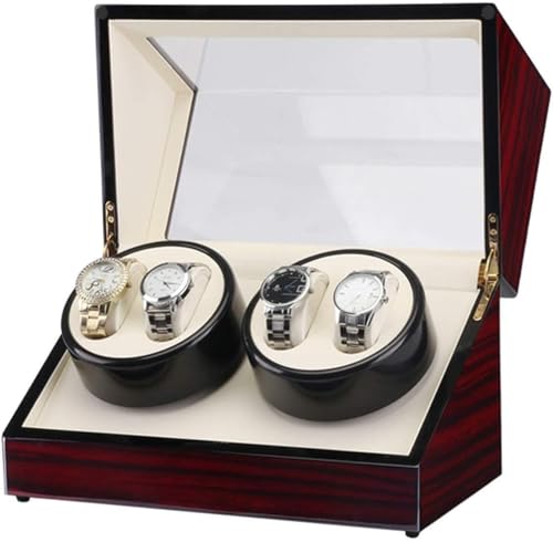 Xiaoxu Caja de bobinado de Relojes con Pantalla giratoria automática