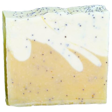 GREENDOOR handgesiedete Naturseife Mohn-Peeling 100g, vegan, milde umweltfreundliche Stück-Seife aus der Naturkosmetik Manufaktur, Natur, natürlich ohne Palmöl Cover