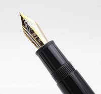 Vista 5 de Jinhao X159 Pluma estilográfica (plumín fino 0.5mm, negro con clip dorado)