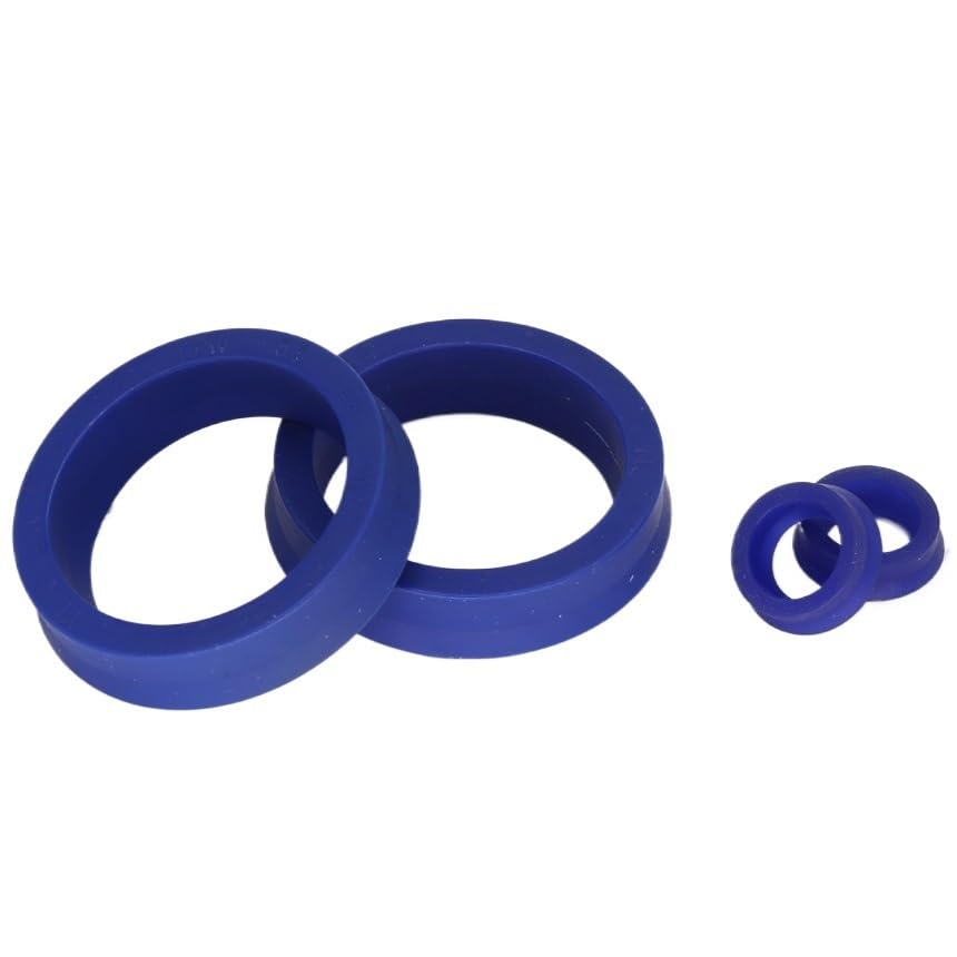 Guarnizione radiale dell'albero delle Nazioni Unite, 1 guarnizione idraulica in poliuretano for cilindro | Guarnizione 'asta del pistone in PU scanalata con anello a due labbra di varie dimensioni(265x249x18mm)