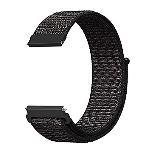 GetTechGo Soft Nylon 20mm Strap Compatible With Samsung Galaxy Watch 3,41mm,Galaxy 42mm,Active,Active 2/AmazeFit BIP,Lite,GTS,GTR(42mm)/RealMe Classic,Fashion & Watches With 20mm Lugs