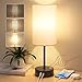 STANBOW Nachttischlampe Touch Dimmbar, Tischlampe mit USB A+C Ladeanschlüssen, Leinen-Lampenschirm, Kleine Lampe für Schlafzimmer, Wohnzimmer, Babyzimmer, Schlafsaal, Heimbüro Touch Lampen günstig Kaufen-STANBOW Nachttischlampe Touch Dimmbar, Tischlampe mit USB A+C Ladeanschlüssen, Leinen-Lampenschirm, Kleine Lampe für Schlafzimmer, Wohnzimmer, Babyzimmer, Schlafsaal, Heimbüro