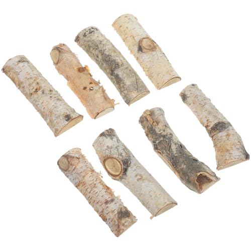 HAPINARY DIY Fish Tank Decorative Wood Natural Decor Christmas Small Wood Blocks Xmas Party