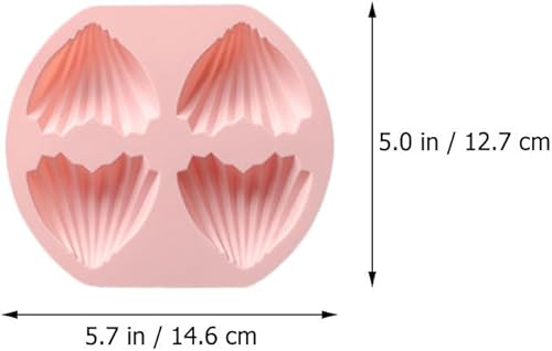 Miniatura 4 de Juego de 4 moldes de silicona para dulces, moldes para hornear en forma de corazón, 4 cavidades, moldes de silicona para tartas, moldes para