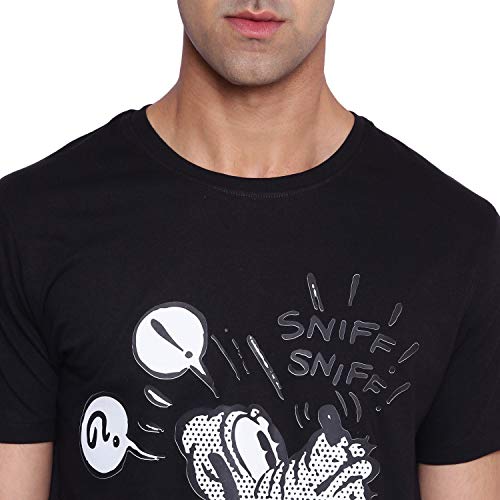 Image of Men's Regular Fit Round Neck Short Sleeves Knitted T-Shirt