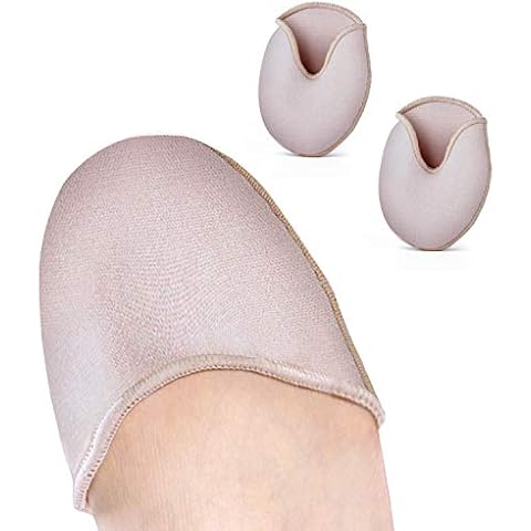 Povihome Toe Pouches Pads to Protect Toe, Gel Toe Cover for Women's 5-7 for Heel, Ballet, Point Shoes - 1 Pairs Cover
