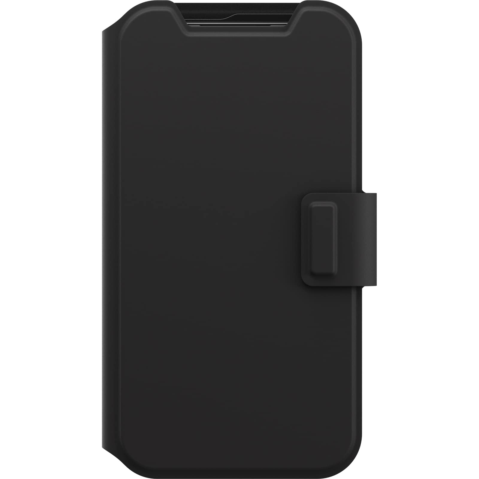 OtterBox Cover per Samsung Galaxy S22 Strada Via, resistente a shock e cadute, folio sottile, morbido al tatto con slot carta di credito, testato 2x vs norme MIL-STD 810G, Nero