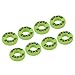 PATIKIL Tennis Vibration Dampener, 8 Pack Round-Shaped Silicone Shock Absorber Racket String Damping for Tennis Racquet, White