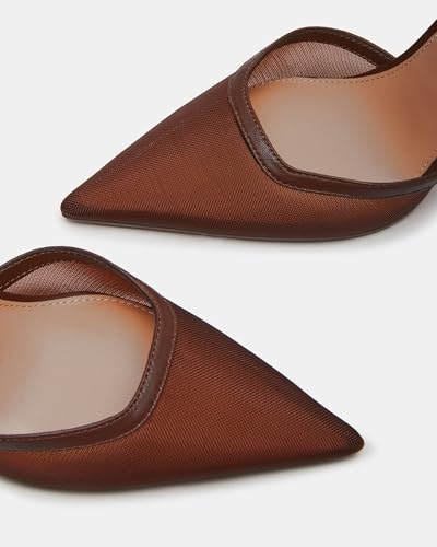 Mesh Closed Pointed Toe High Heels for Women3