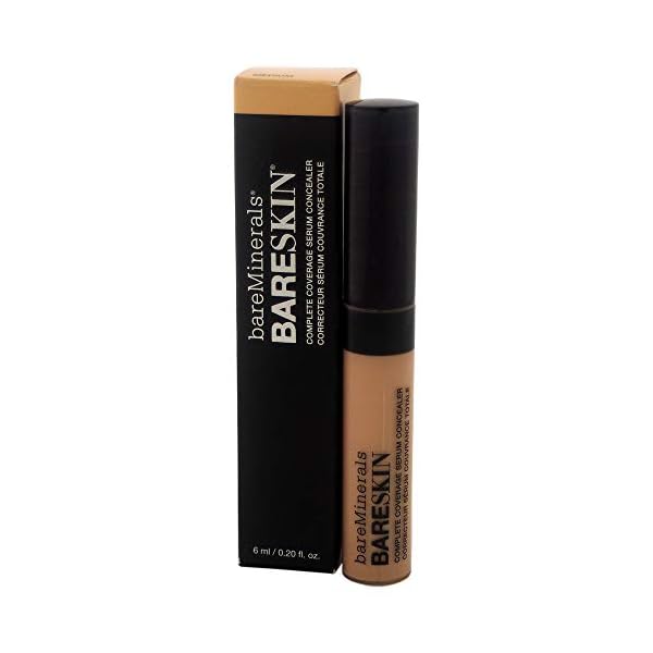 bareMinerals Bareskin Complete Coverage Serum Medium Concealer for Women, 0.2 Fl Oz (Pack of 1)