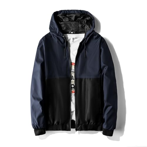 Image of MADHERO Mens Windbreaker Jacket Lightweight 90s Retro Wind Breakers
