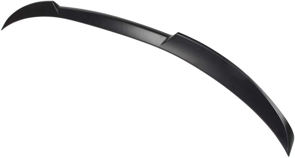 Trunk Spoiler Compatible with 2019-2026 BMW G20 Sedan 4-Door, Ikon V Style ABS Black Rear Deck Lip Wing by IKON MOTORSPORTS