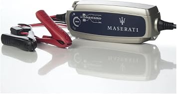 شاحن بطارية مازيراتي OEM Smart Trickle Maintainer لسيارات GranTurismo وGhibli وLevante وQuattroporte وMC20 - شاحن بطارية مازيراتي -