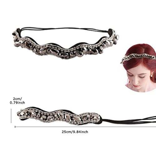 Bandeaux pour maintenir cheveux visage Gatuida : accessoires rétro et aérés - 2