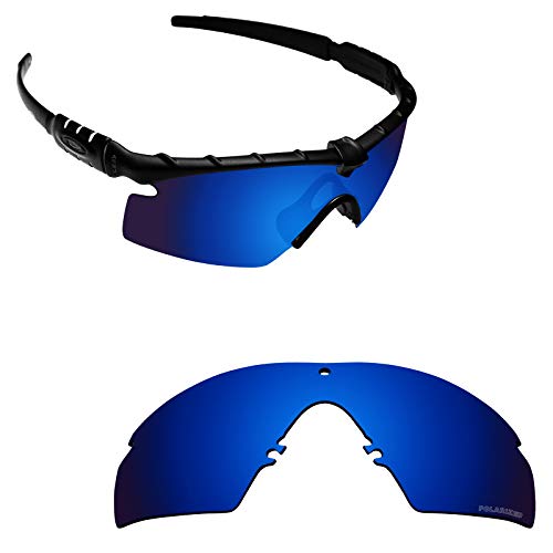 Image of Alphax Polarized Replacement Lenses for Oakley Si M Frame 3.0 OO9146 Sunglasses - Glare Reduction | Precision Cutting