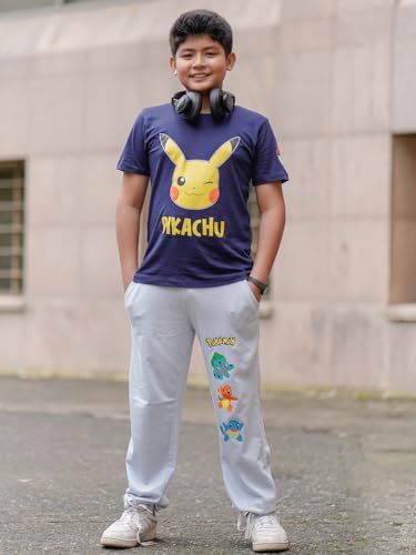 Image of Nap Chief Kids Unisex Cotton Official Characters Printed Co ord Set for Boys & Girls, Tshirt & Joggers Set for Casual Wear