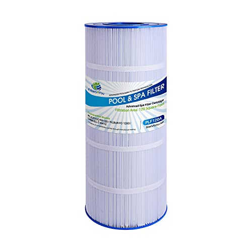 Filters4you- F4Y- PLF120A Pool Filter Replacement for C1200 Series, 120, CX1200RE, PXC125, PA120 & PA120-4, C-8412 Filter Cartridges, 1 Pack