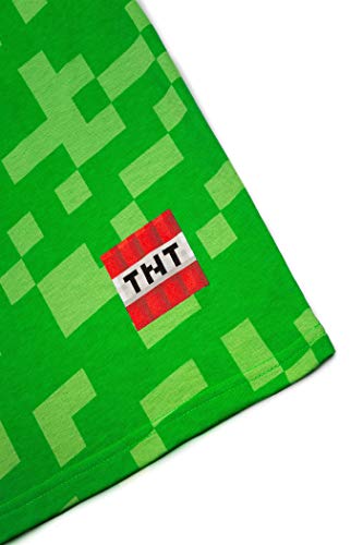 Minecraft Boy Shorts, Verde/Preto, 7