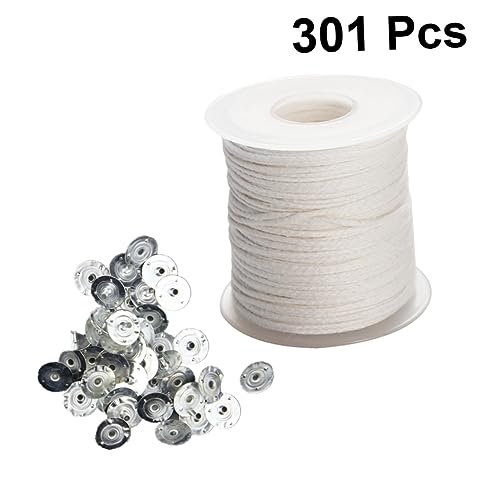 Kit de Pabilos de Algodón para Velas con Pestañas miniatura 2